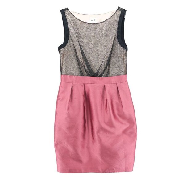 REISS Carmen Dress Knee Length Elegant Size US 8 - Picture 1 of 9